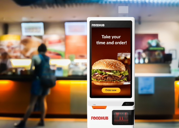 Self-service digital kiosk for a quicker ordering experience